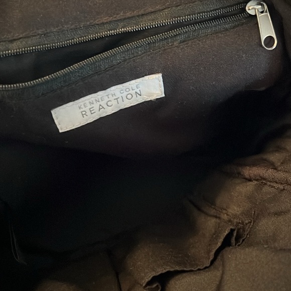 Kenneth Cole Reaction quilted mine backpack EUC - Picture 10 of 14